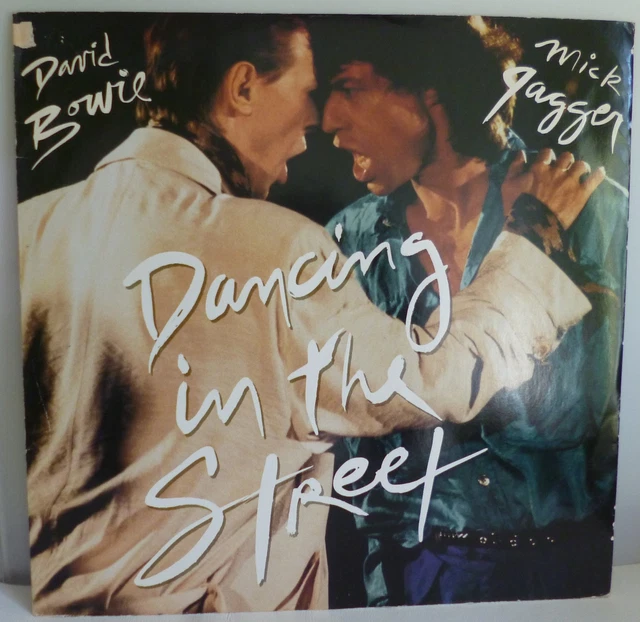 DAVID BOWIE MICK Jagger Dancing In The Street 12 pouces vinyle EMI ...