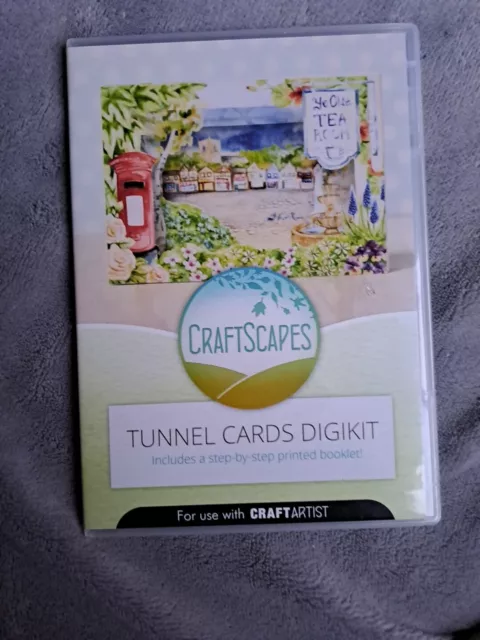 Craft Artist Daisytrail Craftscapes Tunnel Cards  Digikit Cd-Rom