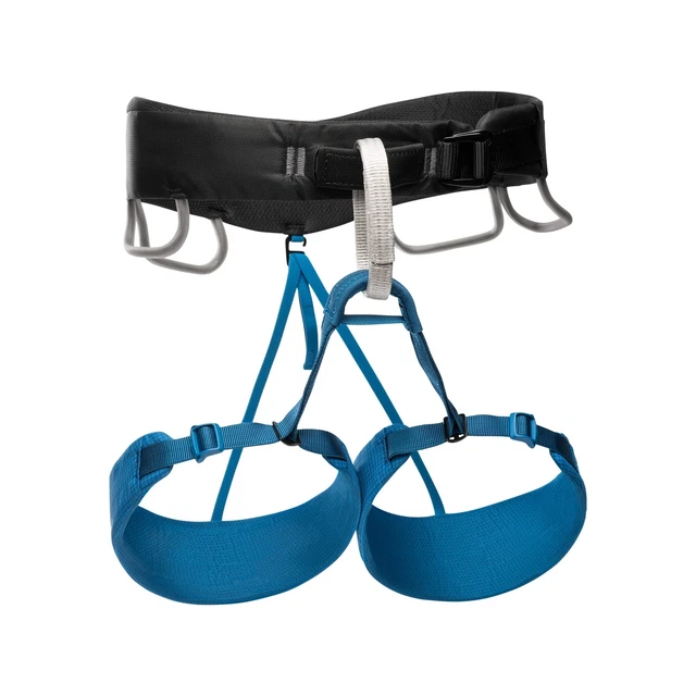 Black Diamond Men's Momentum Rock Climbing Harness Extra Large Kingfisher