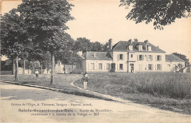 91-Sainte Genevieve Des Bois-Route De Montlhery-N°6031-E/0189