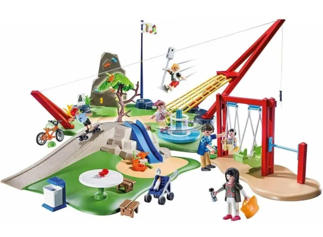Parc de jeux et enfants - City Life - 70281 PLAYMOBIL : la boîte à