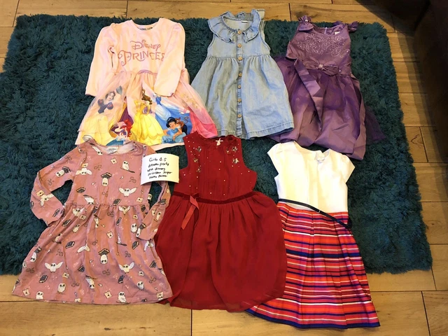 Pacchetto abito festa estiva per ragazze 4-5 anni prossimo principessa Disney Harry Potter