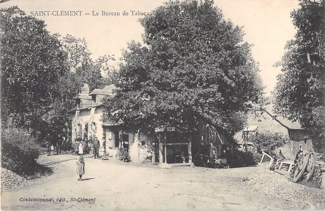 CPA 54 SAINT CLEMENT LE BUREAU DE TABAC (cpa not common