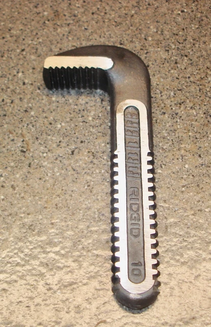 RIDGID 10" Adjustable Wrench Hook Jaw Original Part # B42, Open Box USA