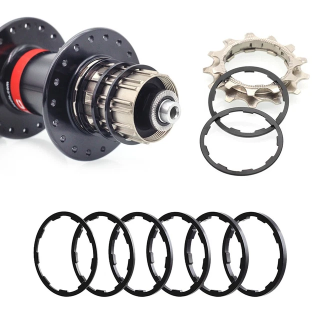 Rondelle D'Espacement Pour Cassette De Vélo - Compatible VTT Et Route | 1.85mm En Alliage D'Aluminium