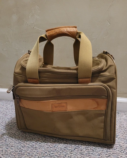 VINTAGE HARTMANN BALLISTIC Nylon Leather Carry On Duffle/Weekender