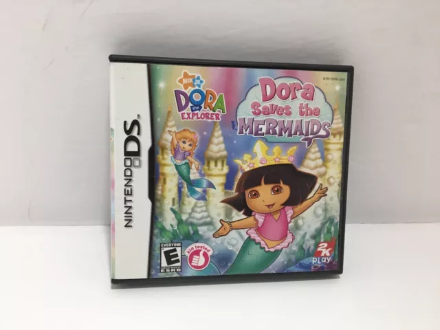 DORA THE EXPLORER: Dora Saves the Mermaids (Nintendo DS 2007) Nick Jr ...