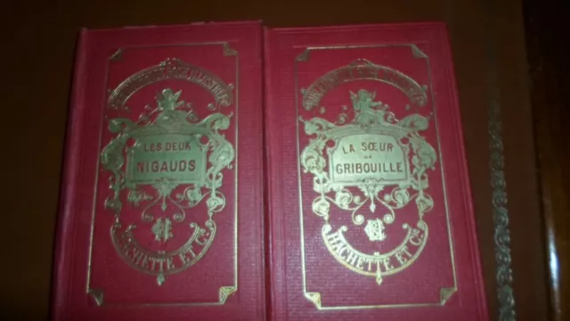 Comtesse De Segur  Bibliotheque Rose 1911  Lot De 2  Livres