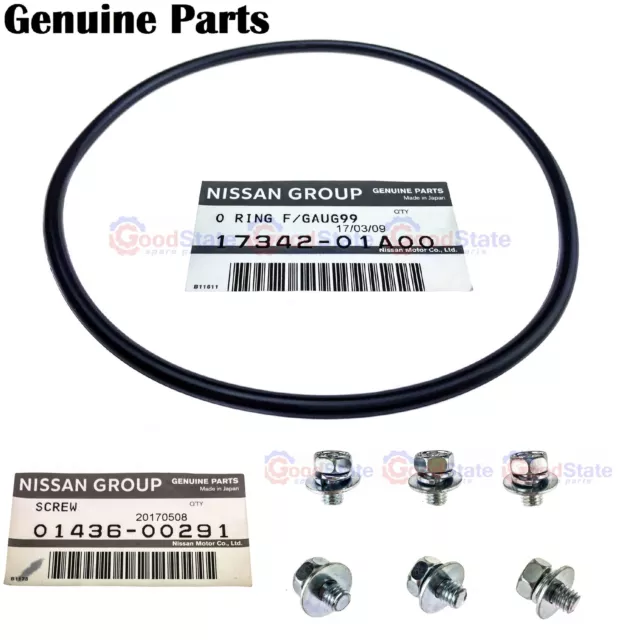 GENUINE Nissan Patrol GQ Y60 GU Y61 Fuel Sender Unit O Ring Seal w Screw Set