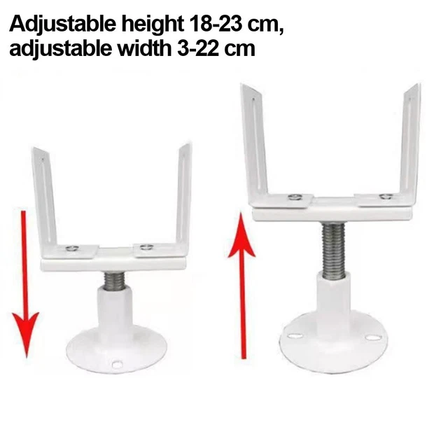 Console murale réglable à visser avec fixation universelle pour radiateurs plats - Plomberie Pro Console murale réglable à visser avec fixation universelle pour radiateurs plats - Plomberie Pro