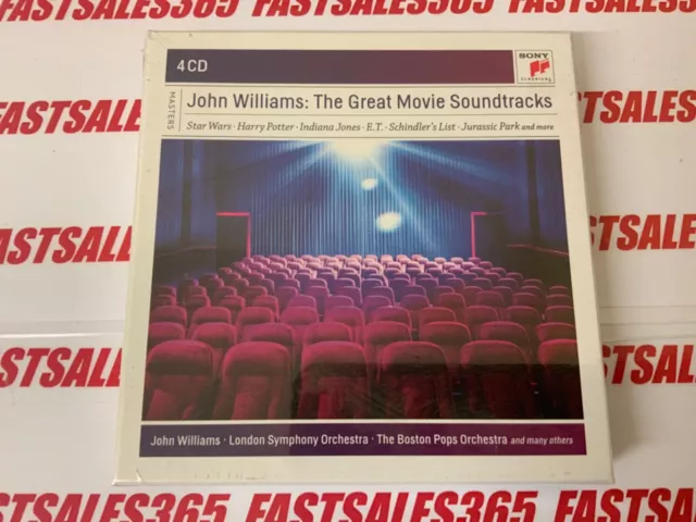 John Williams: The Great Movie Soundtracks - 4CD NEW AND SEALED.