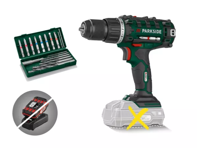 Perceuse/visseuse sans fil PARKSIDE® 20V »PABS 20-Li-E6« Bricolage Outillage