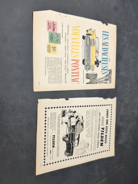 1958 Pontiac Pathfinder Chief Chieftain Bonneville Magazine Ad Advertising