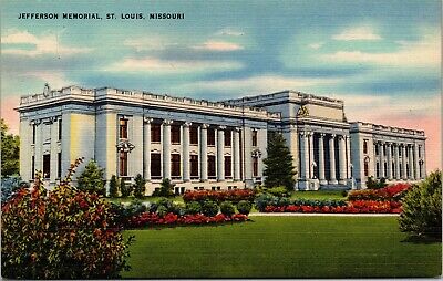 Jefferson Memorial St Louis Missouri MO Unposted Postcard
