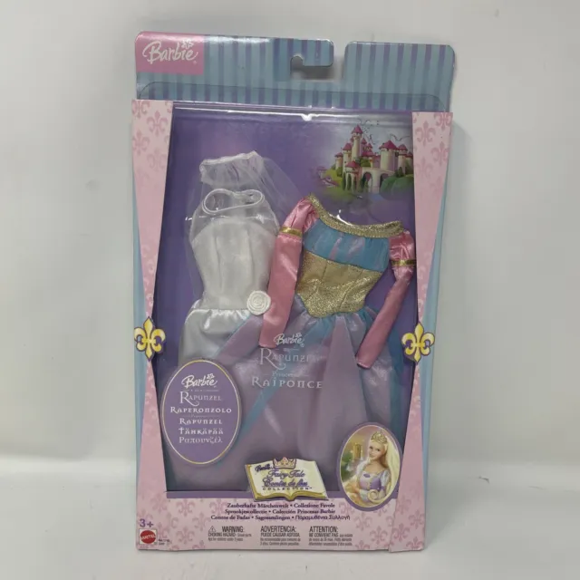 2003 Mattel Barbie Fantasy Tale Collection  Rapunzel Fashion Gift Set