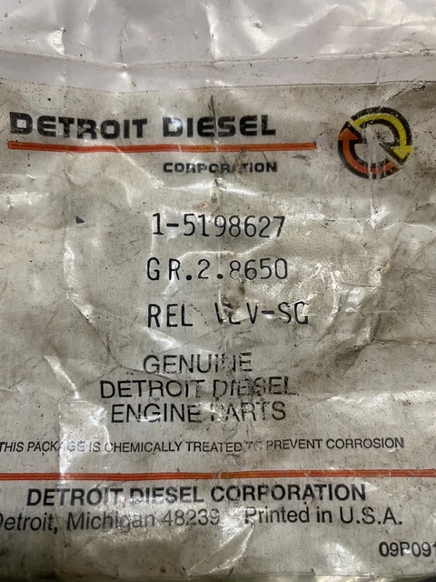 Detroit Diesel Relief Valve & Plunger Kit
