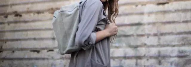 Leather Bags/travel Bag/ School Bag/ Bag Pack / Girls Bag/ Trendy Stone Colour
