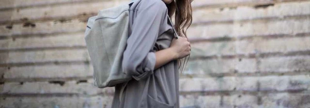 Sacs en cuir/sac de voyage/sac d'école/pack sac/sac filles/couleur pierre tendance