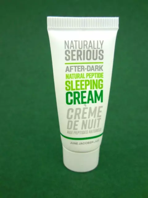 Crema para dormir péptido natural después del anochecer June Jacobs Labs naturalmente seria