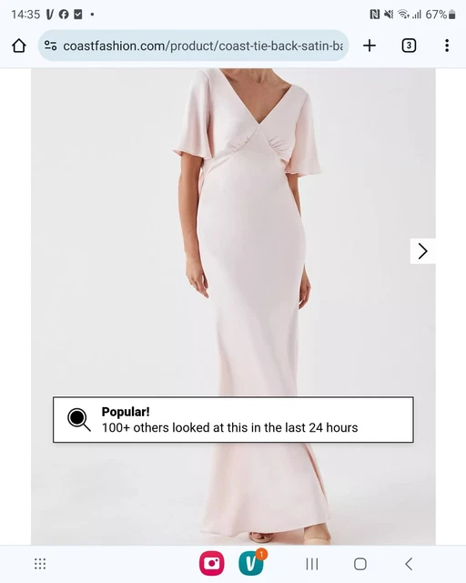 Coast lyndsie dress top