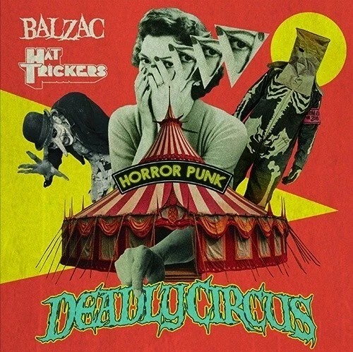 BALZAC & HAT TRICKERS 『DEADLY CIRCUS』 BALZAC HAT TRICKERS Split Single Deadly Circus Record Analog
