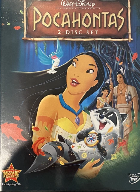 Walt Disney Pocahontas 10th Anniversary Edition 2- Disc Set DVDs 2005 Release 2