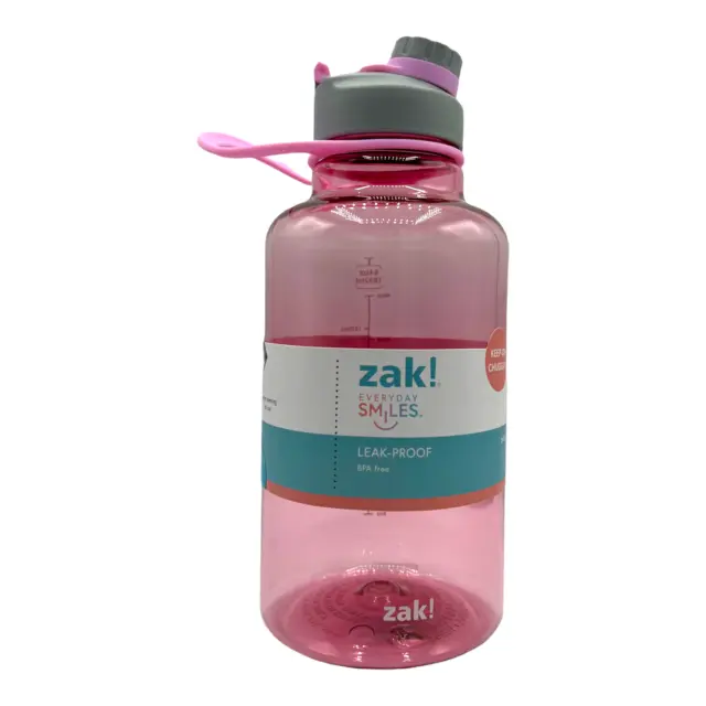 Zak! Botella de agua a prueba de fugas 64 oz. (1892 ml)