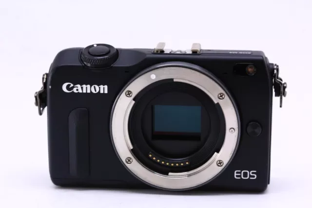 Canon EOS M2 Digital Compact Camera Body Black 18.0MP From JP