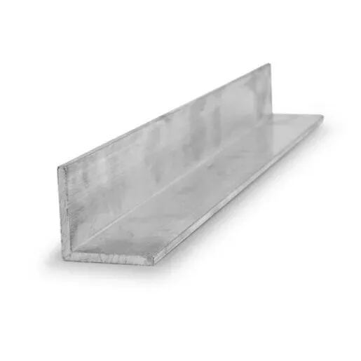 2" x 2" x 12" Long x 1/4” Thick 6063 T52 Aluminum Angle- Cut to size up to 16’