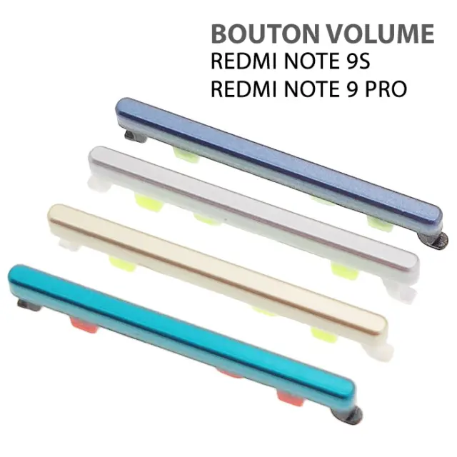XIAOMI REDMI NOTE 9S / 9 PRO Bouton Touche Volume Son Side Button Key Latérale