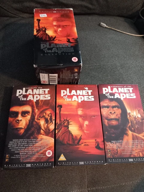 PLANET OF THE Apes (Box Set) (VHS, 1999) £16.15 - PicClick UK