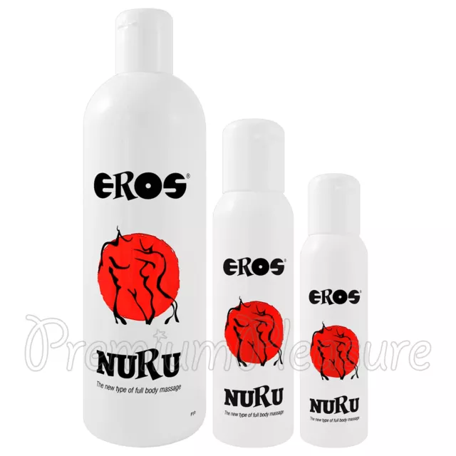EROS Nuru Massage gel Body oil Sensual SPA Made in Germany x 250 500 1000 ml