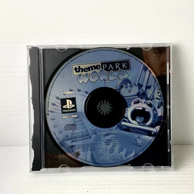 Theme Park World - Playstation 1 PS1 - Free Postage!