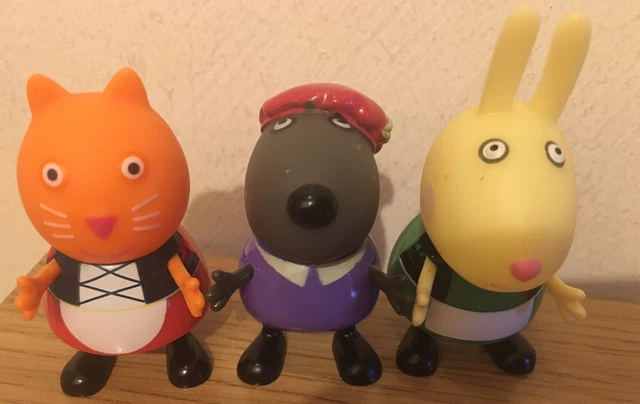 Peppa Pig Once Upon A Time Storytime set 3 figure medievale Danny Woodland