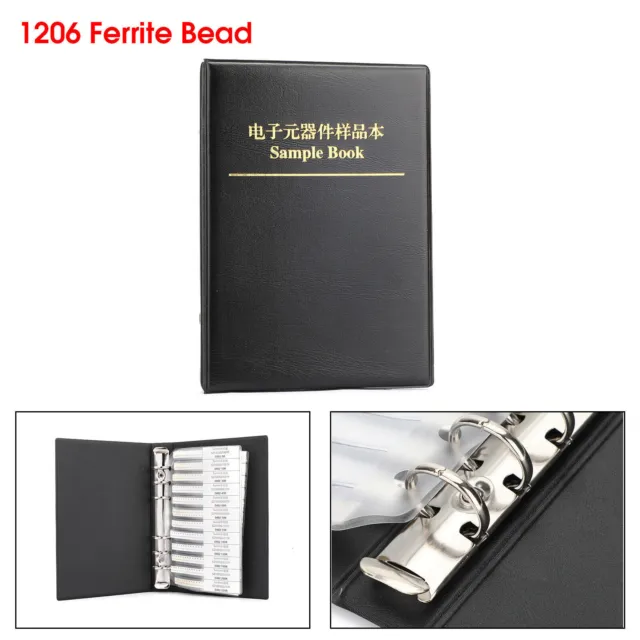 1206 SMD/SMT Ferrite Bead Assorted Sample Books Componenta Magnetic 25 Values E4