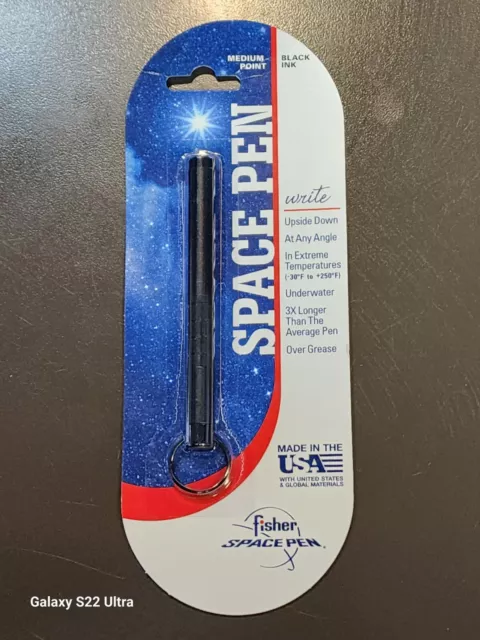 Fisher Space Pen - Trekker Ballpoint Pen - Matte Black Keychain Pen NEW S725B
