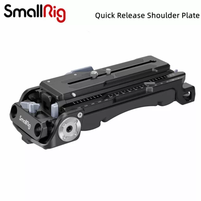 SmallRig 2837B Quick-Release Shoulder Plate for Sony VCT-14 Tripod Adapter