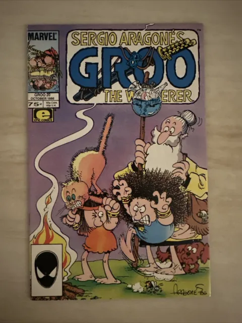 Groo The Wanderer # 20 Sergio Aragones Marvel Epic 1986 - combine shipping