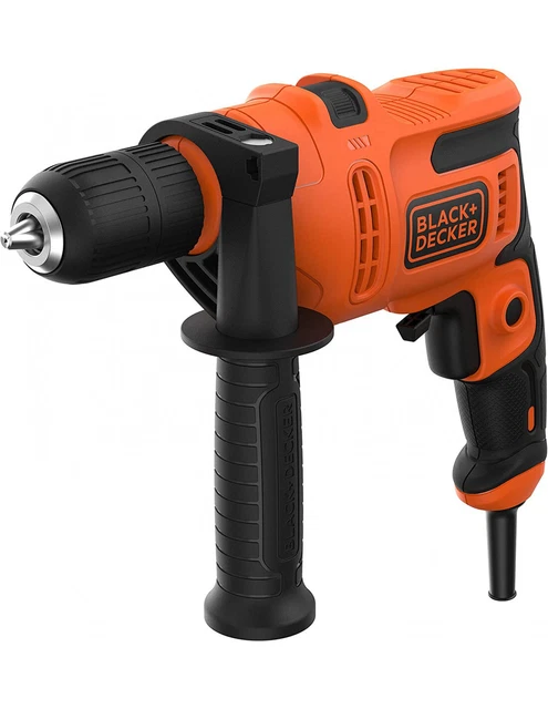 Perceuse à Percussion Black + Decker 500W BEH200-QS