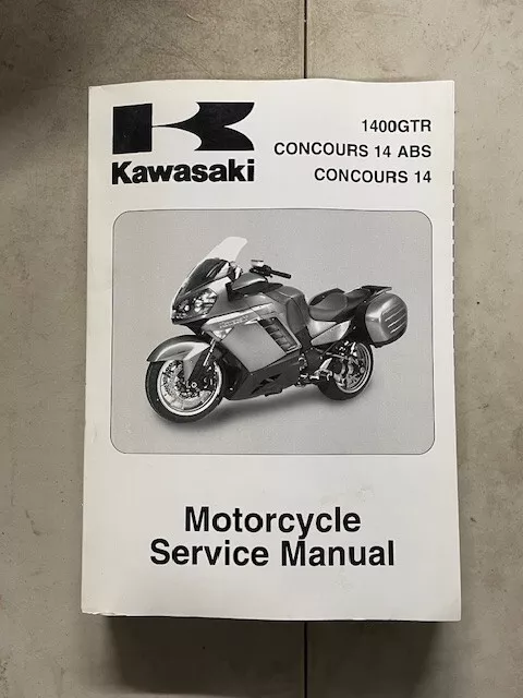 Sm292 1400GTR Concours 14 ABS ZG1400  Motorcycle Service Manual 99924-1379-02