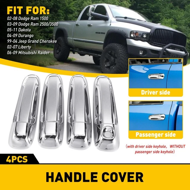 Front Left Side Exterior Outside Door Handle For 02-08 Dodge Ram 1500 2500 3500