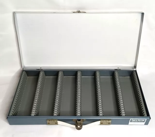 Estuche vacío vintage con extensión de 35 mm Victor Stores 150