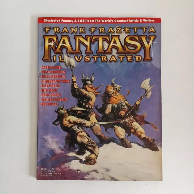 Frank Frazetta Fantasy Illustrated Special Edition #5 March 1999