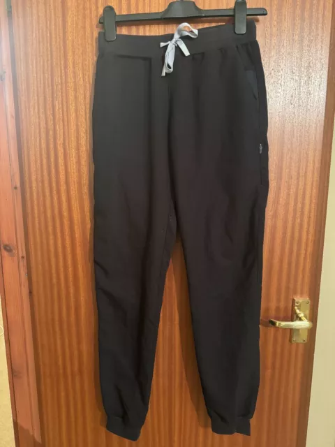 Figs technical collection black scrub jogger bottoms - UK size 8, excellent