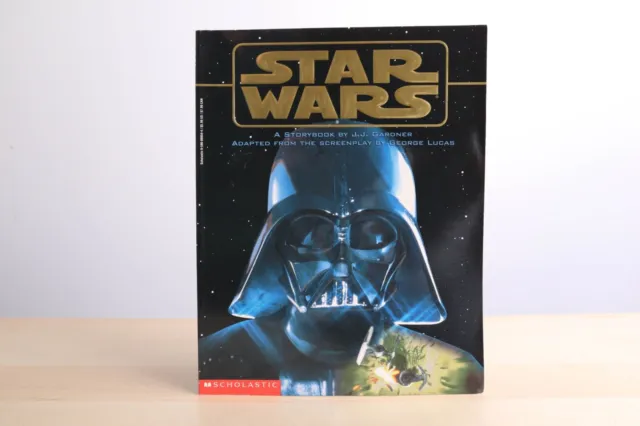 Star Wars Scholastic Storybook Darth Vader Cover First Edition - 1997