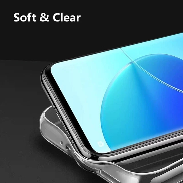 Clear Phone Case For VIVO Y22s Y35 Y16 Y02S Y77 Y55 T1 Y75 Slim Soft Gel Cover