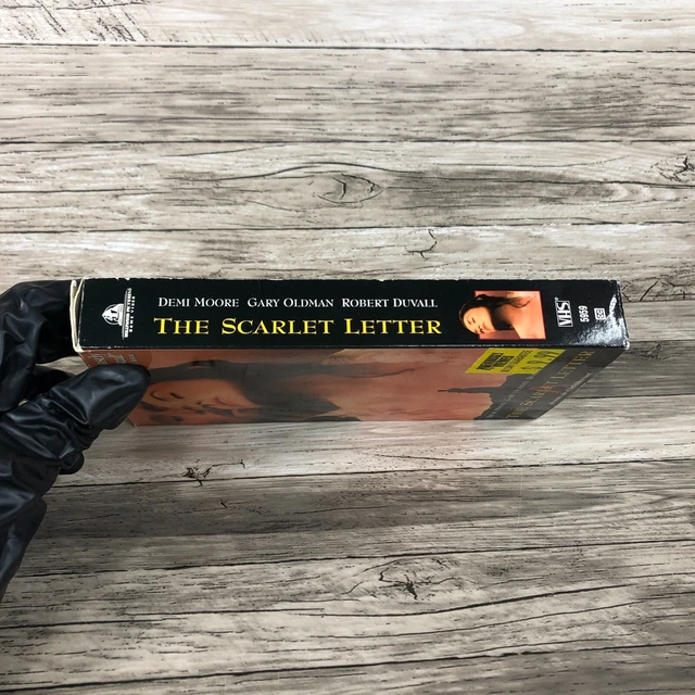 THE SCARLET LETTER VHS Demi Moore Gary Oldman Robert Duvall Former ...