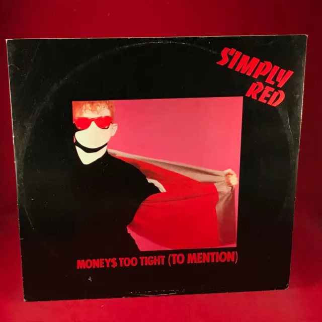 SIMPLY RED Moneys Too Tight To Mention 1985 UK 3-track 12" vinyl single original