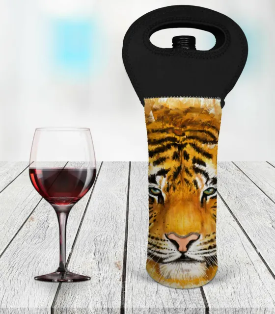 Personalised Tiger Wine Bottle Cooler Carry Bag 3