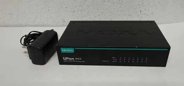 Moxa Uport 1610-8 USB to 8 Port RS-232 Serial Hub